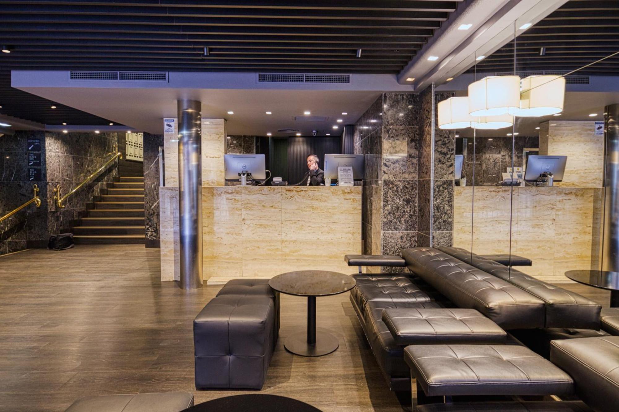 Gran Hotel Espana Oviedo Bagian luar foto