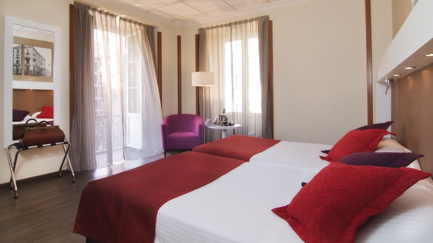 Gran Hotel Espana Oviedo Bagian luar foto